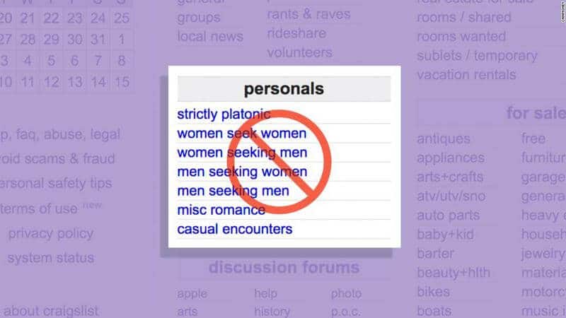 End of craigslist personals